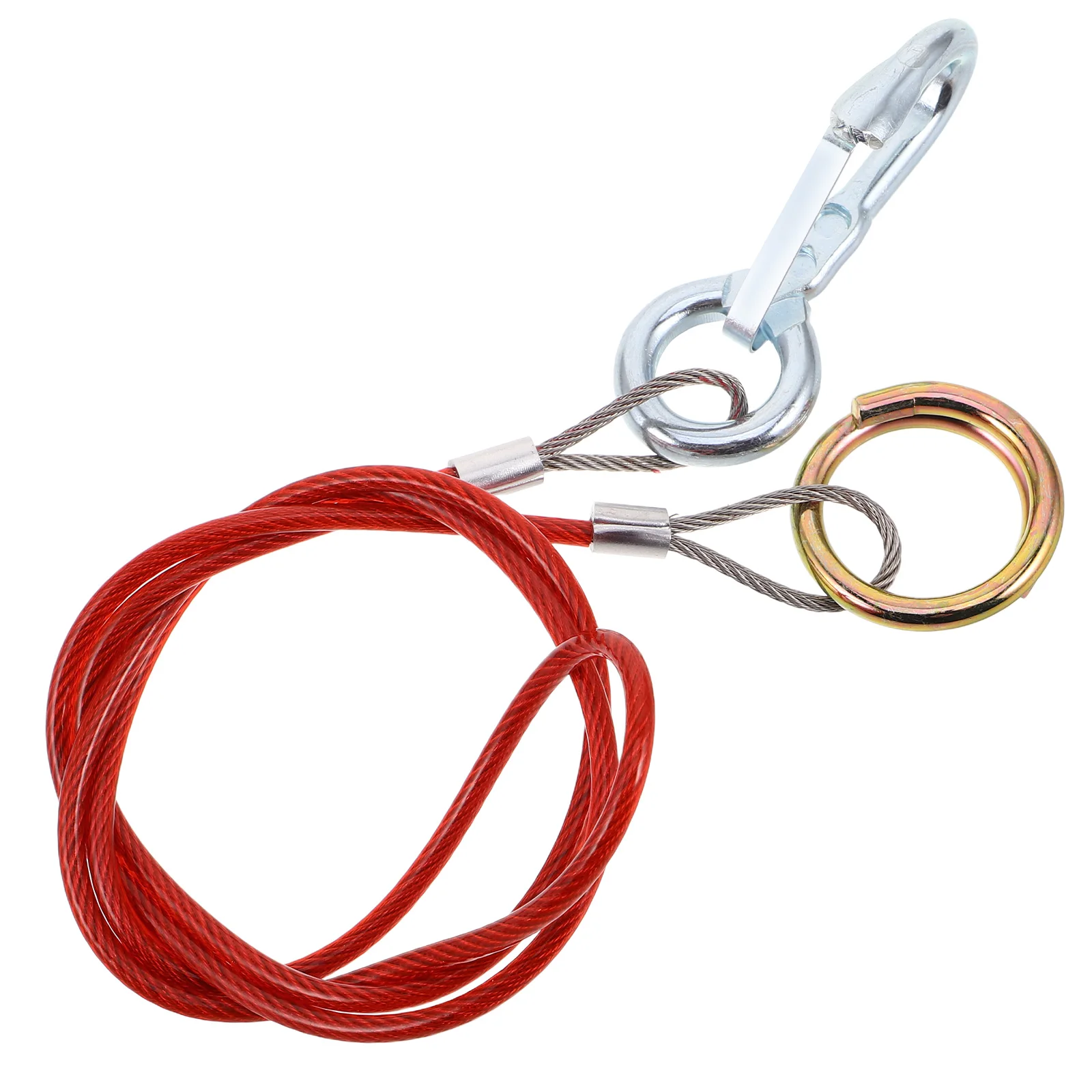 Trailer Tow Rope 1m Heavy Duty Stainless Steel Safety Cable Rv Car Towing Chain Emergency Brake Strap
Trailer Tow Rope 1m Heavy Duty Stainless Steel Safety Cable Rv Car Towing Chain Emergency Brake Strap