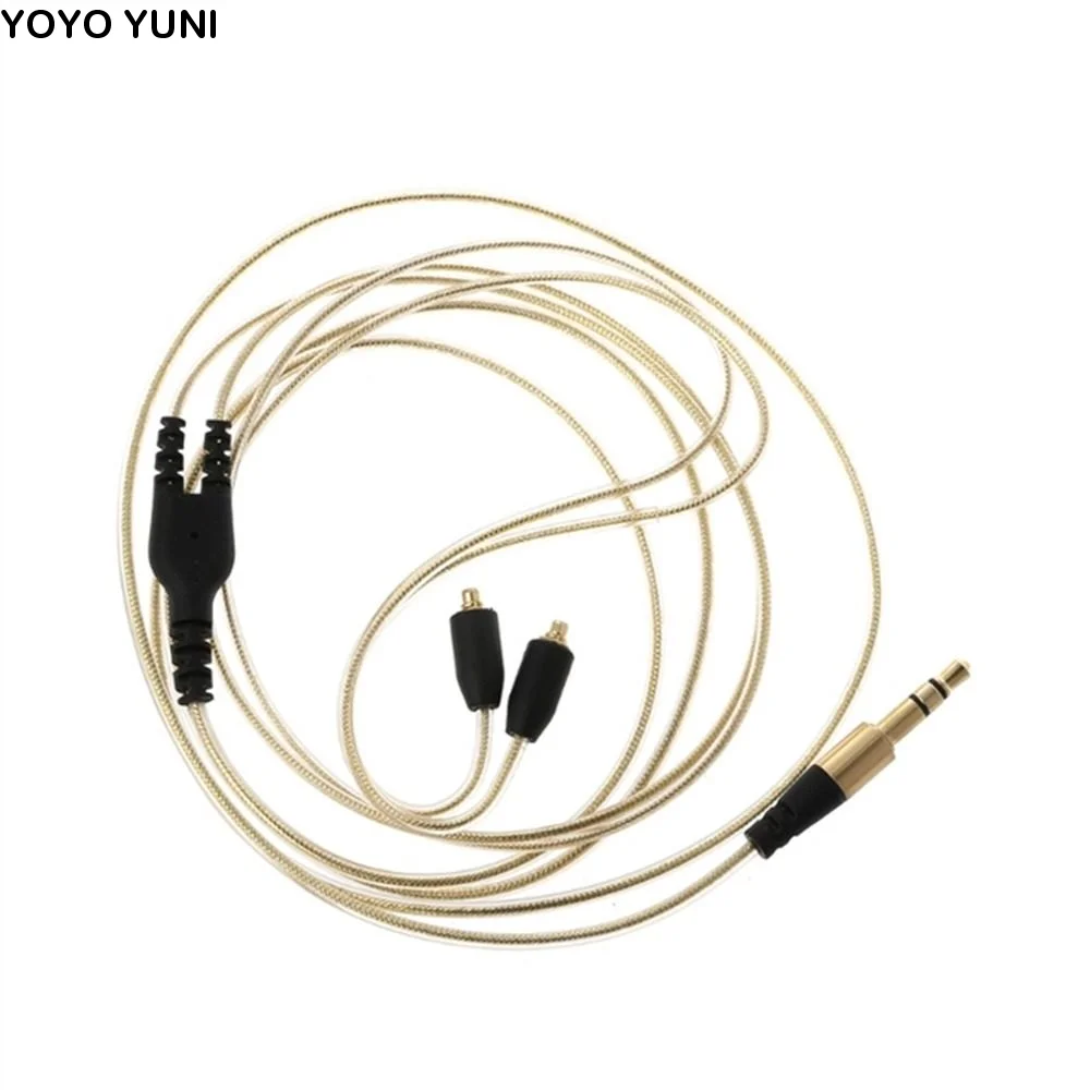 3.5mm MMCX Headphones Cable Detachable Grey/Silver/Gold Earphone Cable Replacement Light-weight Metal MMCX Audio Cable
3.5mm MMCX Headphones Cable Detachable Grey/Silver/Gold Earphone Cable Replacement Light-weight Metal MMCX Audio Cable
