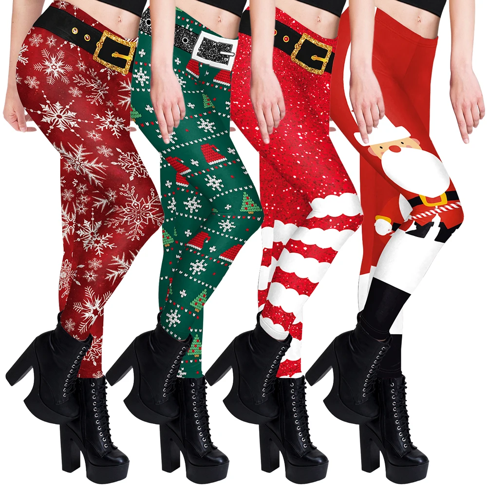 Christmas Tree Leggings Women Snowflake Pattern Pants Fitness Workout Trousers Xmas Party Cosplay Costumes Leggings
Christmas Tree Leggings Women Snowflake Pattern Pants Fitness Workout Trousers Xmas Party Cosplay Costumes Leggings
