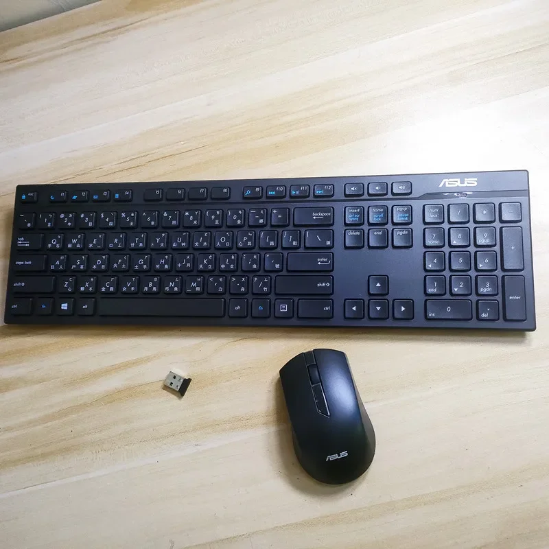 Traditional Chinese layout wireless combo keyboard and mouse For AUSA KBRFBE71 Laptop desktop computer
Traditional Chinese layout wireless combo keyboard and mouse For AUSA KBRFBE71 Laptop desktop computer