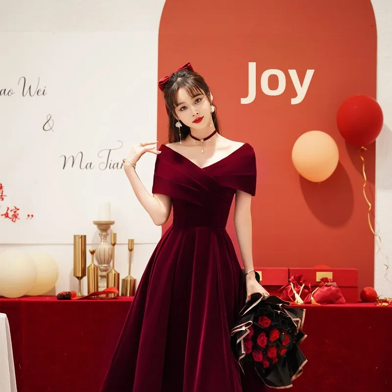 Ele Wedding Dr One oulder Long Evening Gown for Bridesmaid Pregnant Women plus Size Hide Belly ort Sve A-Line S...
Ele Wedding Dr One oulder Long Evening Gown for Bridesmaid Pregnant Women plus Size Hide Belly ort Sve A-Line S...