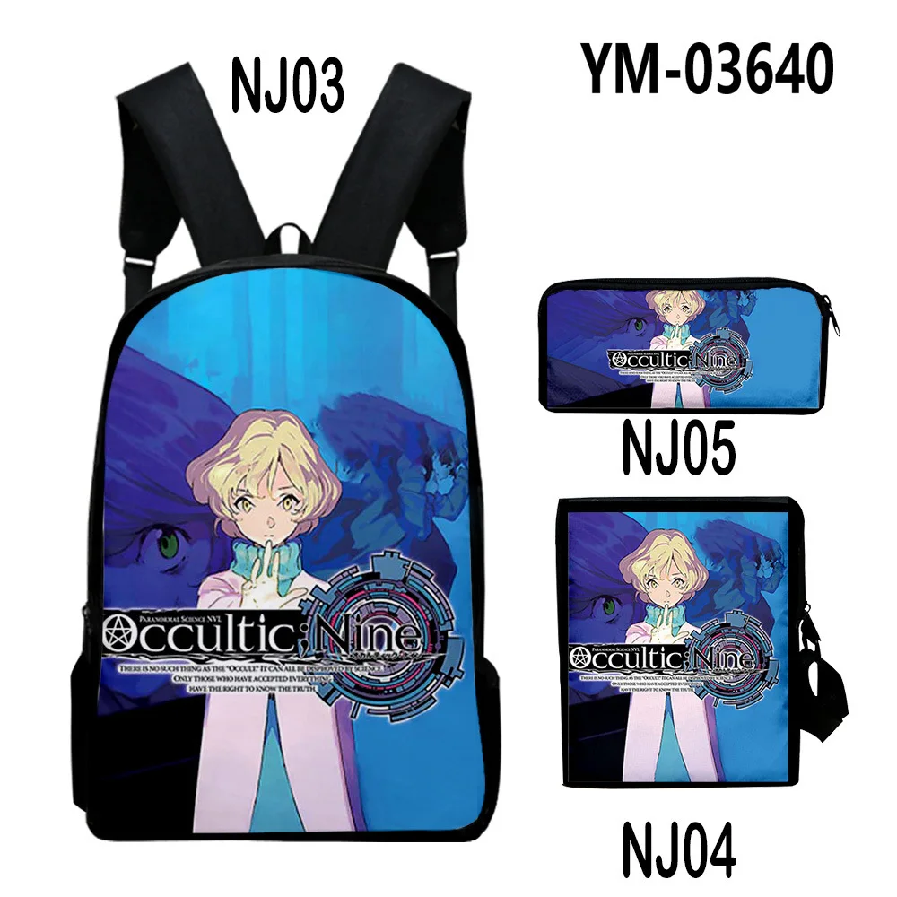Harajuku Youthful occurultic nine 3D Print 3pcs/Set Student Travel bags Laptop Daypack Backpack Shoulder Bag Pencil Case
Harajuku Youthful occurultic nine 3D Print 3pcs/Set Student Travel bags Laptop Daypack Backpack Shoulder Bag Pencil Case