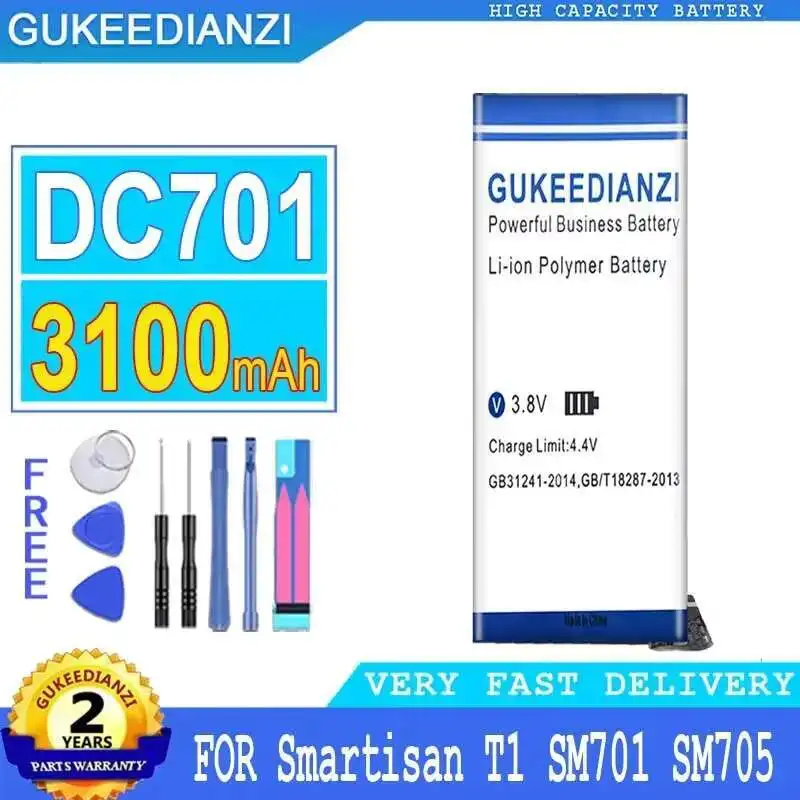 Прочный аккумулятор для мобильного телефона Smartisan T1 SM701 SM705 DC701 3100 мАч
Прочный аккумулятор для мобильного телефона Smartisan T1 SM701 SM705 DC701 3100 мАч