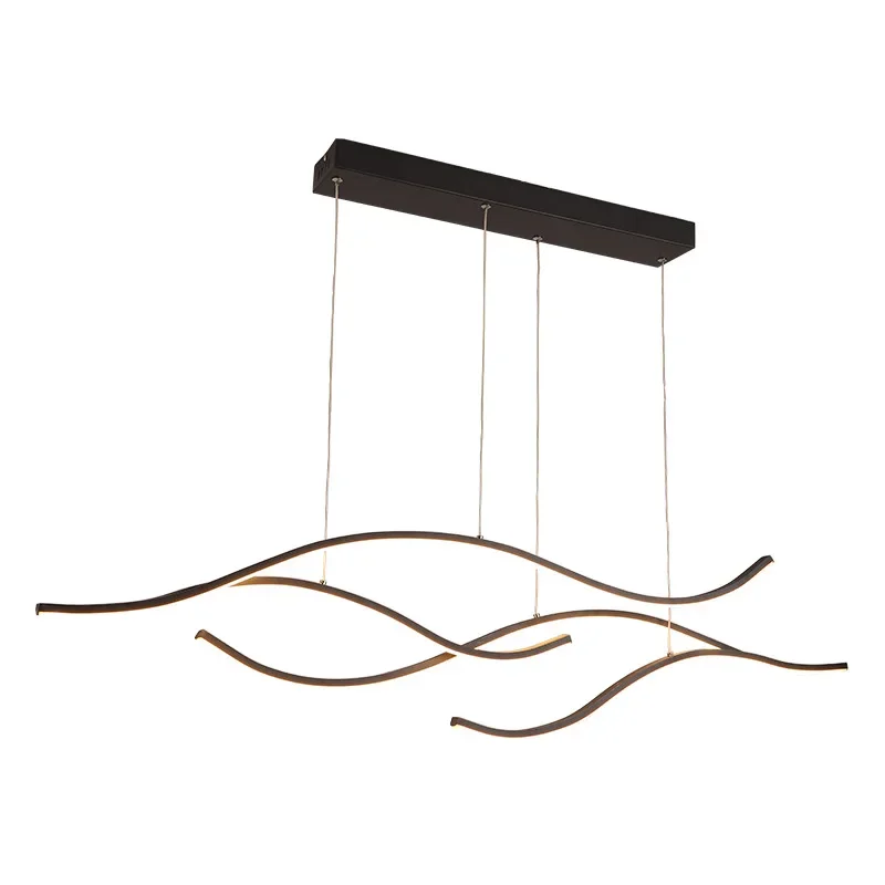 Minimalist Long Strip LED Ceiling Chandelier Kitchen Dining Room Pendant Light Lustre Home Decor Living Room Bar Hanging Lamps
Minimalist Long Strip LED Ceiling Chandelier Kitchen Dining Room Pendant Light Lustre Home Decor Living Room Bar Hanging Lamps