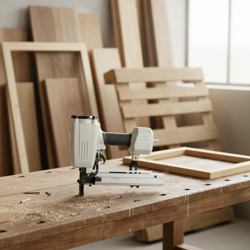 PW2638 Industrial Grade Pneumatic Aluminum Air Stapler 3-Year Warranty 100 S/M Capacity Brushed Motor Solid Wood 1 Nail
PW2638 Industrial Grade Pneumatic Aluminum Air Stapler 3-Year Warranty 100 S/M Capacity Brushed Motor Solid Wood 1 Nail