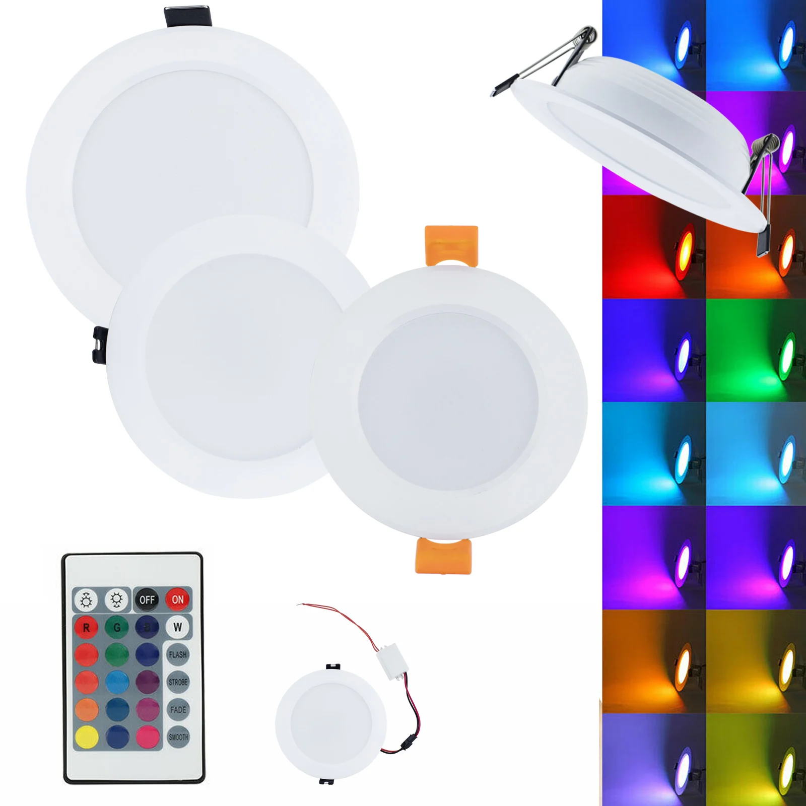 Rgb Led Колесные лампы 16 цветов 85 - 265v 110v 220v потолок Встроенный 3w 5w 10w Гостиная
Rgb Led Колесные лампы 16 цветов 85 - 265v 110v 220v потолок Встроенный 3w 5w 10w Гостиная