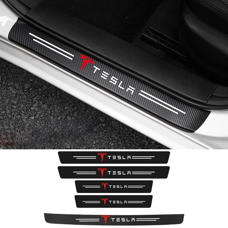 Car Threshold Protect Auto Emblem Sticker Accessory For Tesla SpaceX Model 3 Highland 2023 Model S Model X Model Y Model Y-Eur
Car Threshold Protect Auto Emblem Sticker Accessory For Tesla SpaceX Model 3 Highland 2023 Model S Model X Model Y Model Y-Eur