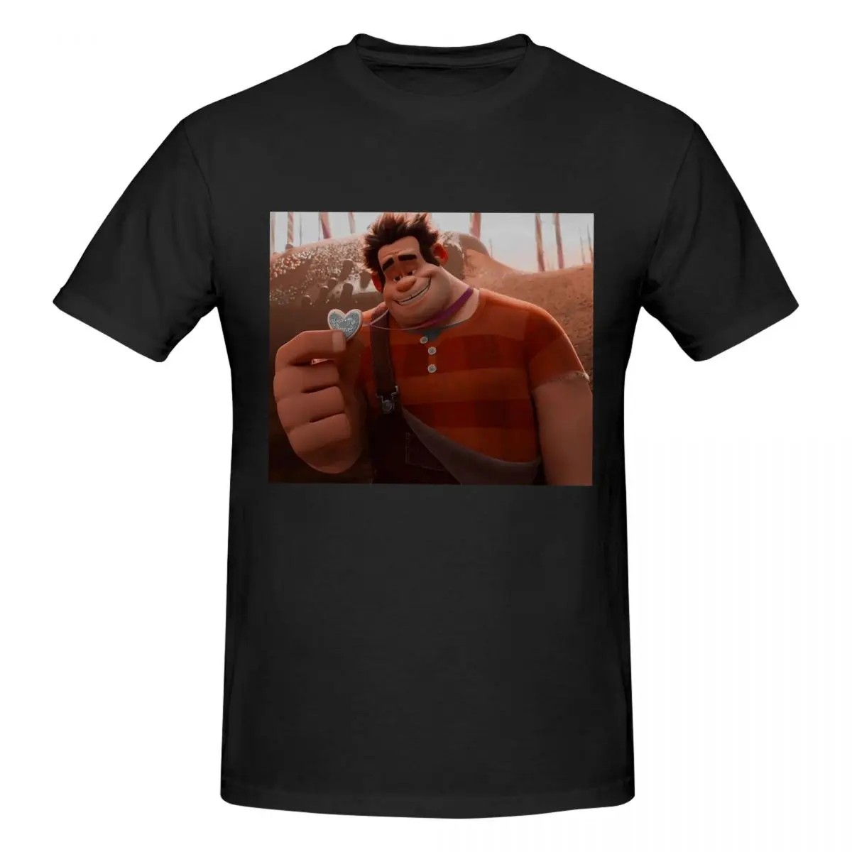 Мужская футболка Wreck-It Ralph, хлопковые футболки больших размеров, мужская летняя одежда с коротким рукавом и круглым вырезом, топы S-6XL
Мужская футболка Wreck-It Ralph, хлопковые футболки больших размеров, мужская летняя одежда с коротким рукавом и круглым вырезом, топы S-6XL
