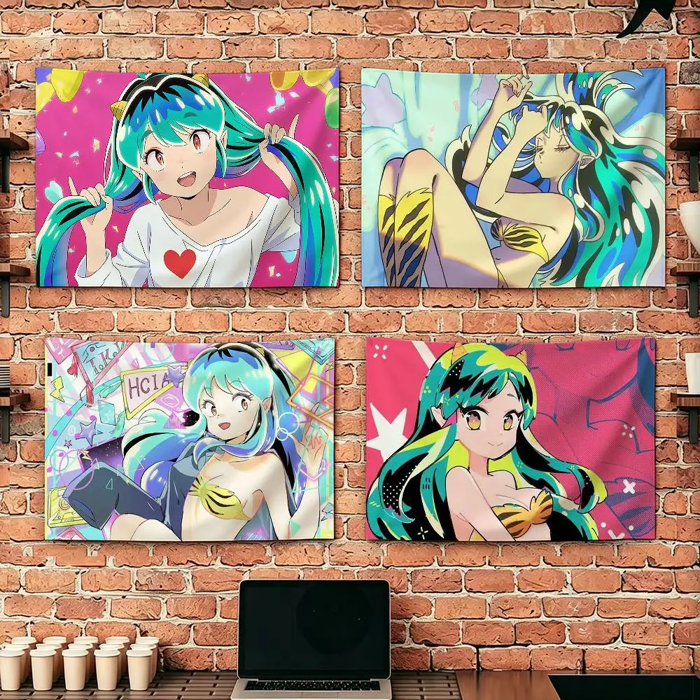 Urusei Yatsura Anime Flags Suitable For Party Club Outdoor Interior Wall Decoration Banner Fans Gift
Urusei Yatsura Anime Flags Suitable For Party Club Outdoor Interior Wall Decoration Banner Fans Gift