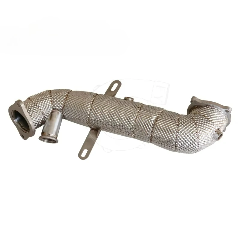 Выпускной патрубок (даунпайп) для Alfa Romeo Giulia 200P/280P 2.0T 2017+ с теплозащитным экраном
Выпускной патрубок (даунпайп) для Alfa Romeo Giulia 200P/280P 2.0T 2017+ с теплозащитным экраном