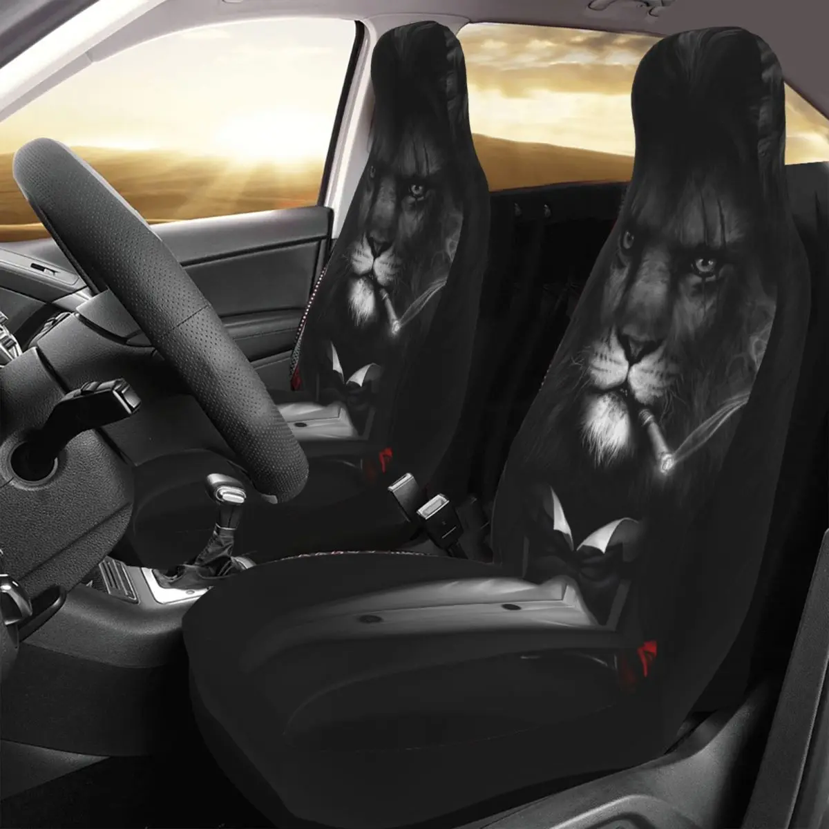Cool Lion Car Seat Cover Custom Printing Universal Front Protector Accessories Cushion Set
Cool Lion Car Seat Cover Custom Printing Universal Front Protector Accessories Cushion Set