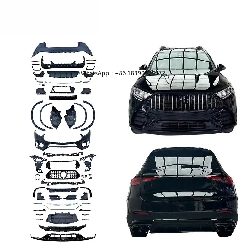 Car Bumper Upgrade to GLC63 AMG Style Body Kit for Benz 2024 GLC X254 Modified GLC63 AMG Grille Front Bumper Diffuser
Car Bumper Upgrade to GLC63 AMG Style Body Kit for Benz 2024 GLC X254 Modified GLC63 AMG Grille Front Bumper Diffuser