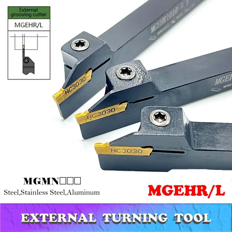 10PCS MGMN150 MGMN200 MGMN250 Slotting inserts Turning tool holder MGEHR1010-1.5 MGEHR1010-2 MGEHR1010-2.5 CNC grooving tool
10PCS MGMN150 MGMN200 MGMN250 Slotting inserts Turning tool holder MGEHR1010-1.5 MGEHR1010-2 MGEHR1010-2.5 CNC grooving tool