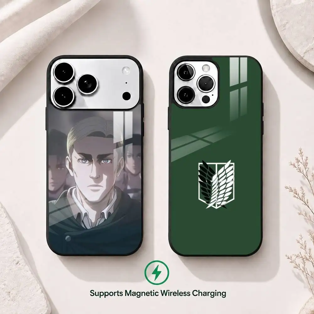 Erwin Smith Attack on Titan Phone Case For iPhone17,16,15,14,13,12,11 Plus,Pro Compatible with magnetic wireless charging
Erwin Smith Attack on Titan Phone Case For iPhone17,16,15,14,13,12,11 Plus,Pro Compatible with magnetic wireless charging