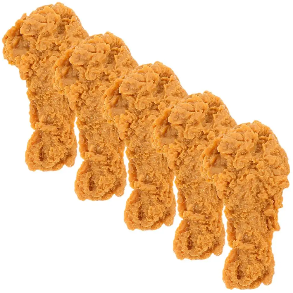 Fake Lifelike Food Props Simulation Chicken Legs Plastic Fried Desktop Drumstick Decors
Fake Lifelike Food Props Simulation Chicken Legs Plastic Fried Desktop Drumstick Decors
