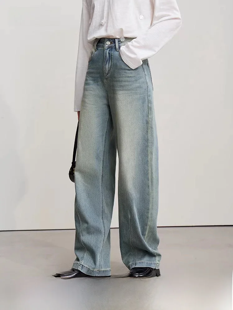 I Весенние новые ретро джинсовые хлопковые женские свободные джинсы-бананы, модные широкие брюки с застежкой-молнией на талии
I Весенние новые ретро джинсовые хлопковые женские свободные джинсы-бананы, модные широкие брюки с застежкой-молнией на талии