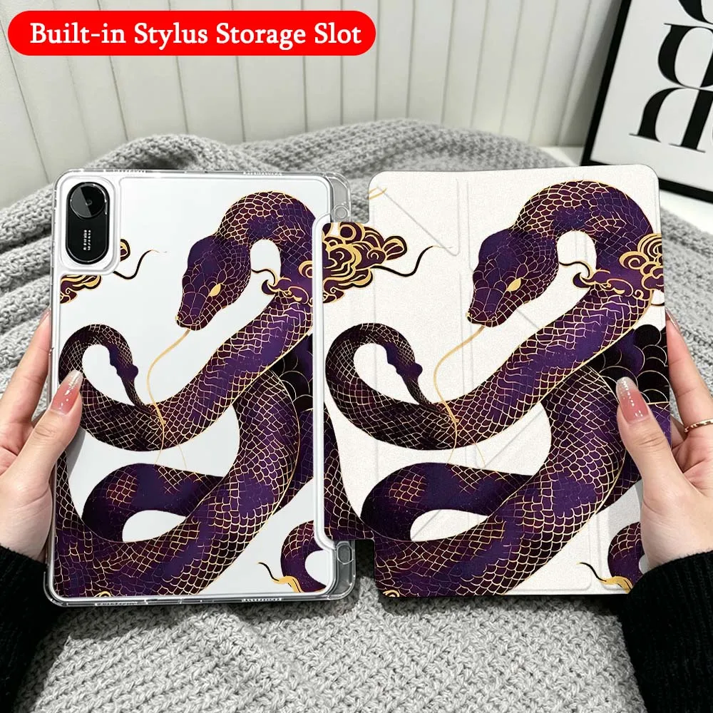 Snake Purple Butterflies For Xiaomi Redmi Poco Pad 5 6 7 8 Pro SE 11 11.2 12.1 Inch Transparent Y-Shaped Folding Tablet Case
Snake Purple Butterflies For Xiaomi Redmi Poco Pad 5 6 7 8 Pro SE 11 11.2 12.1 Inch Transparent Y-Shaped Folding Tablet Case