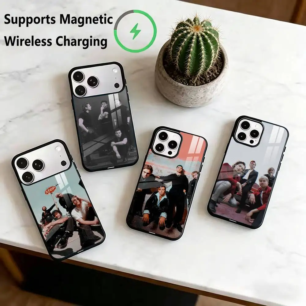 S-Seconds of Summers 5SOS Phone Case For iPhone17,16,15,14,13,12,11 Plus,Pro Compatible with magnetic wireless charging
S-Seconds of Summers 5SOS Phone Case For iPhone17,16,15,14,13,12,11 Plus,Pro Compatible with magnetic wireless charging
