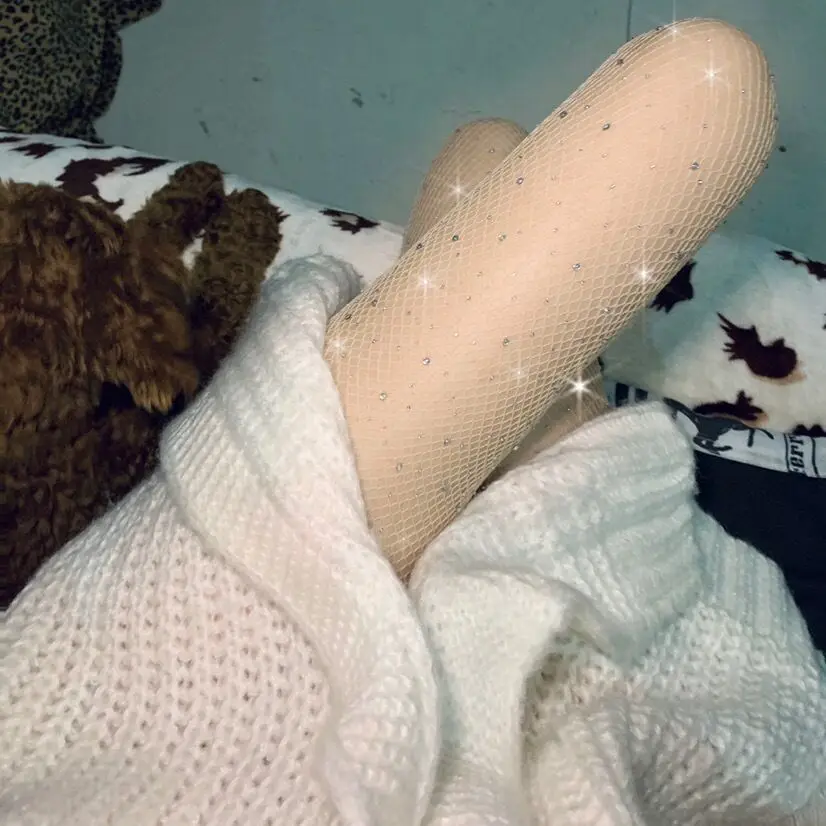Sexy Women's Long Shiny Fishnet Tights Pantyhose Body Stockings Fish Net Pantyhose Mesh Nylon Tights Lingerie High Waist Hosiery
Sexy Women's Long Shiny Fishnet Tights Pantyhose Body Stockings Fish Net Pantyhose Mesh Nylon Tights Lingerie High Waist Hosiery