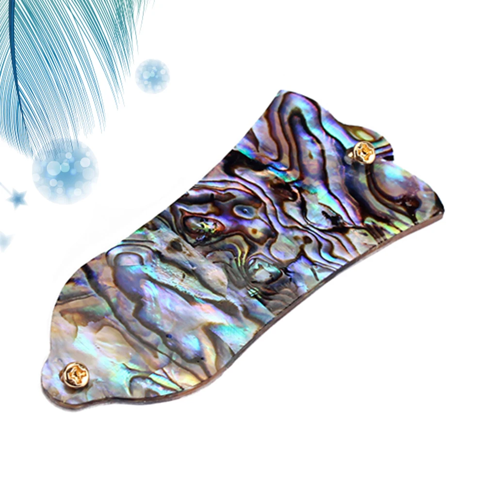 Natural Abalone Shell Electric Guitar Truss Rod Cover with 2 Holes for Epip Electric Guitar Parts Replacement
Natural Abalone Shell Electric Guitar Truss Rod Cover with 2 Holes for Epip Electric Guitar Parts Replacement