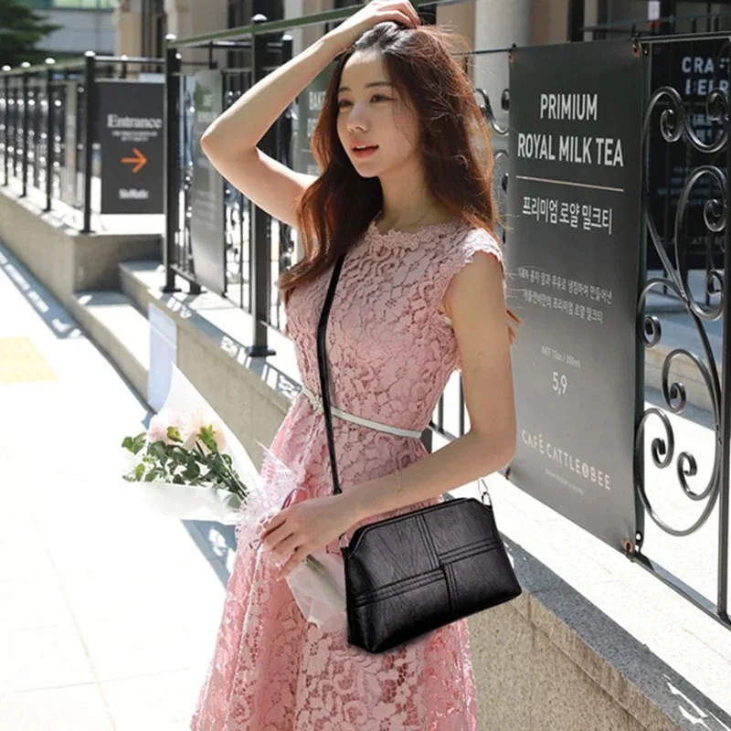 PU leather casual crossbody mom bag Fashionable and versatile one-shoulder backpack for the elderly and small coin purse
PU leather casual crossbody mom bag Fashionable and versatile one-shoulder backpack for the elderly and small coin purse