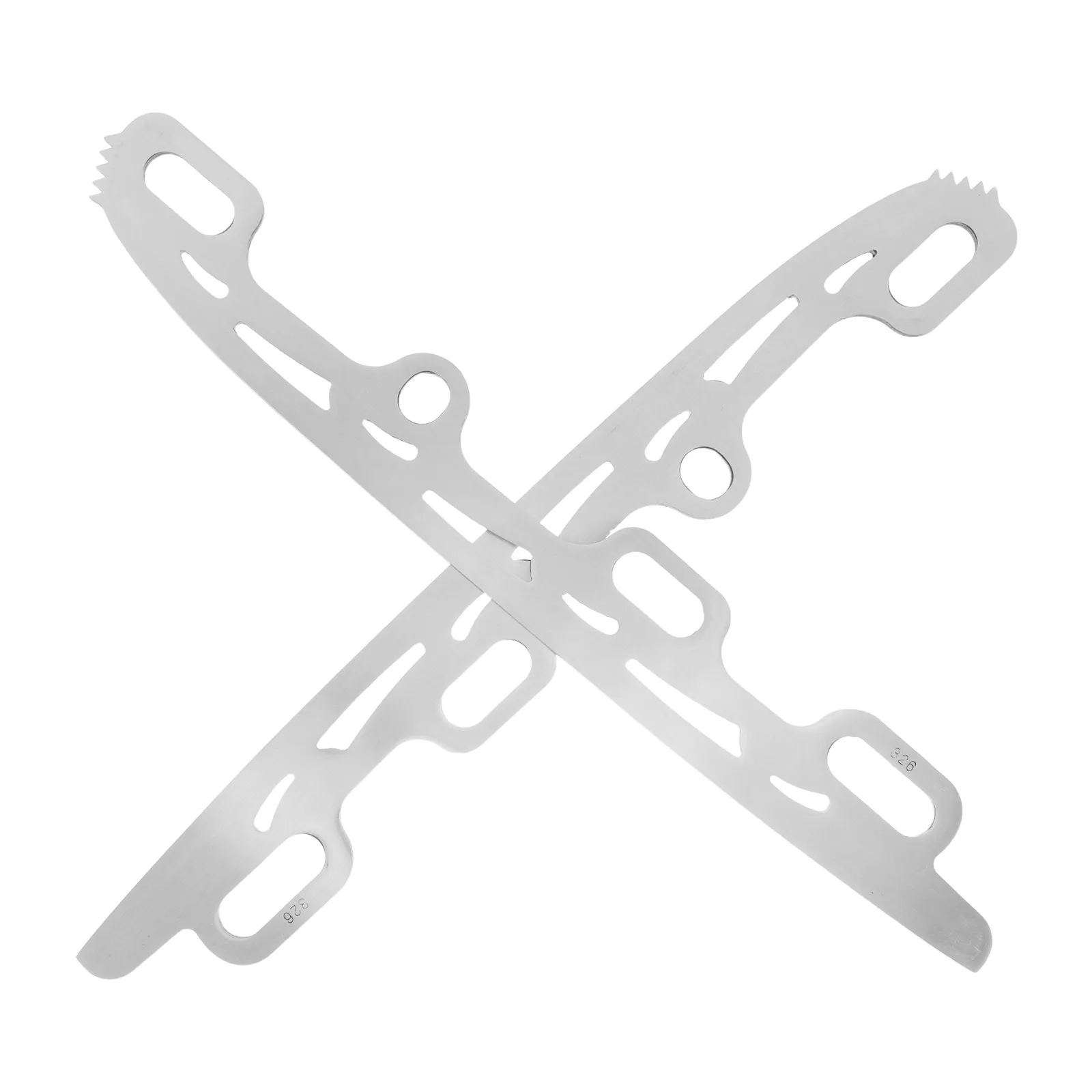 1Pair Stainless Steel Ice Skating Blades Figure Skate Replacement Blades Universal Mounting Lightweight Wear Resistant Precision
1Pair Stainless Steel Ice Skating Blades Figure Skate Replacement Blades Universal Mounting Lightweight Wear Resistant Precision