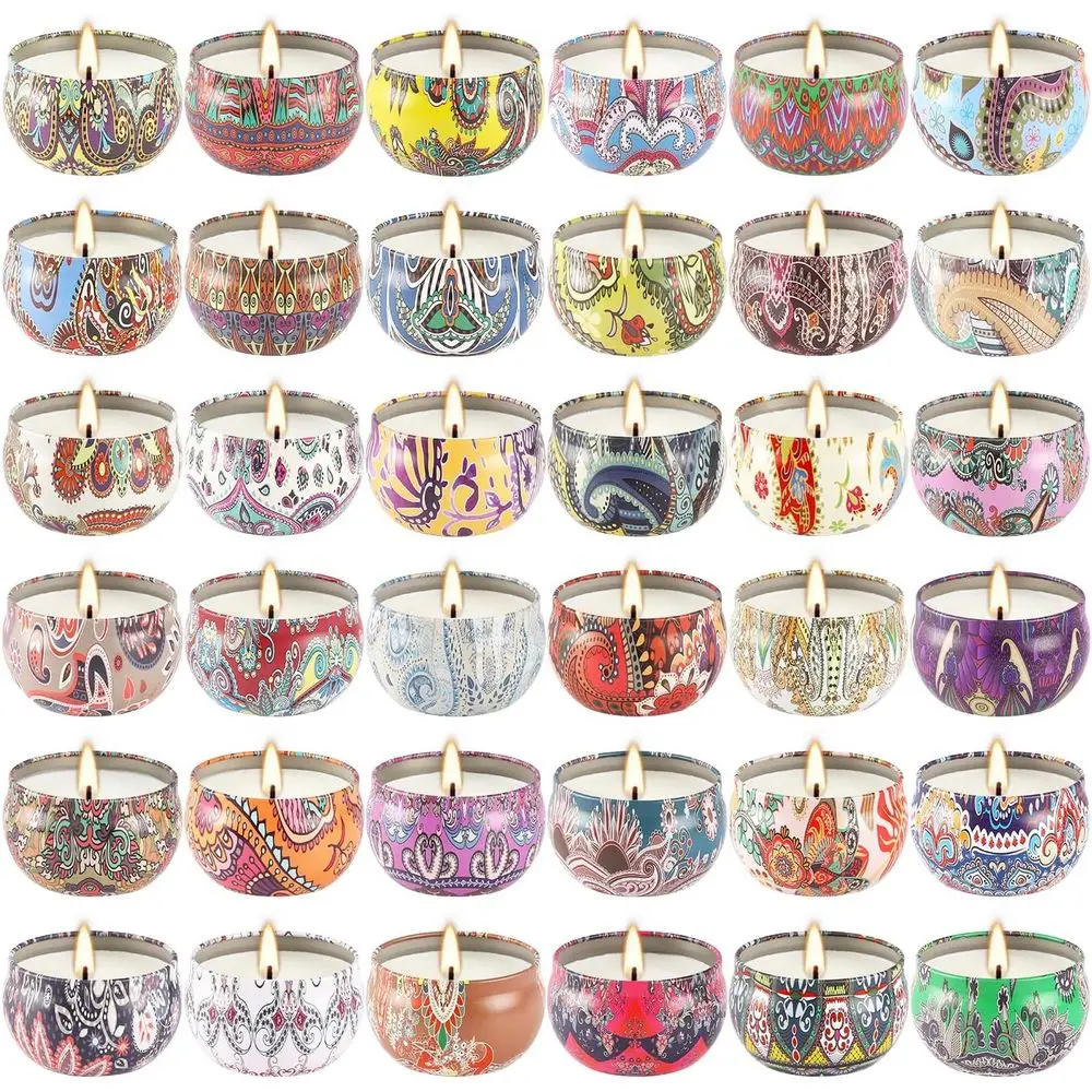 Scented Candles 36 Pack Soy Wax Travel Tin Jar Candles or Home 2.5 OZ Scented Candles or Mom or Chrisas, Birthday, Thanksgiving,
Scented Candles 36 Pack Soy Wax Travel Tin Jar Candles or Home 2.5 OZ Scented Candles or Mom or Chrisas, Birthday, Thanksgiving,