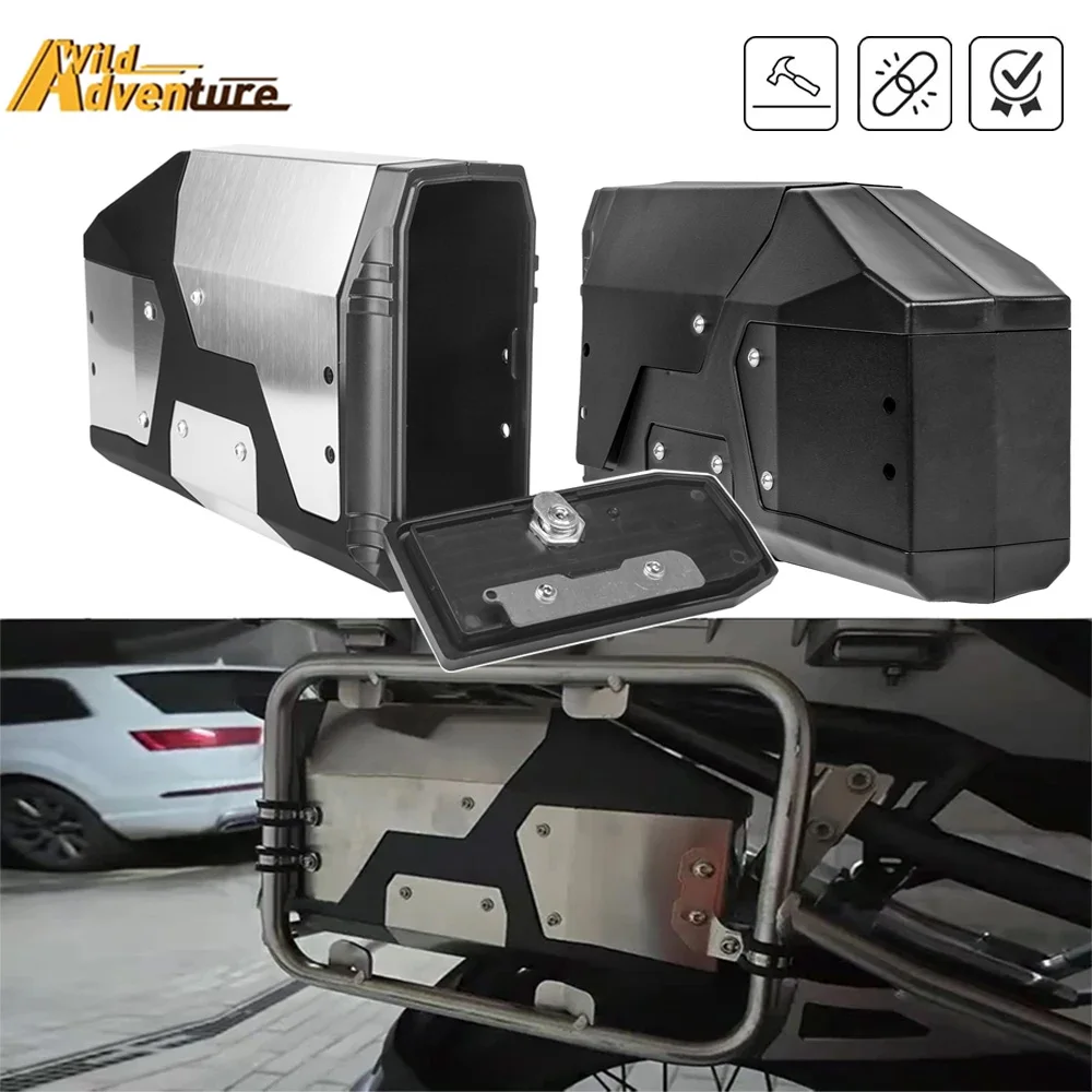 Motorcycle Tool Box For Benelli TRK502X For BMW R1250GS Adventure F750GS F850GS R1200GS LC ADV R1300GS Aluminum Toolbox Box Case
Motorcycle Tool Box For Benelli TRK502X For BMW R1250GS Adventure F750GS F850GS R1200GS LC ADV R1300GS Aluminum Toolbox Box Case