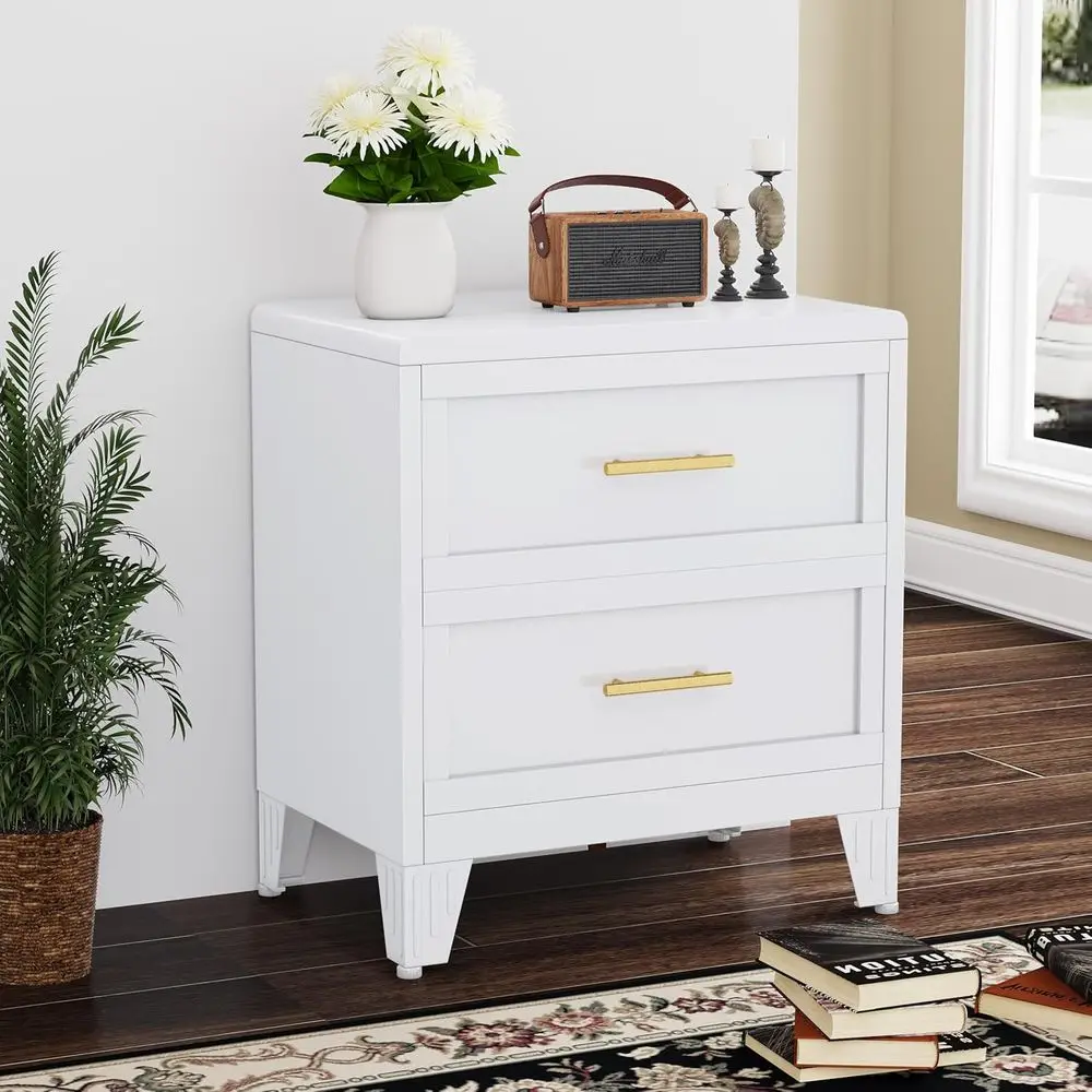 26.42 Tall Bedroom Dresser, Metal Chest of Drawers, Metal Nightstand, Circular Home Office Cabinet with Drawers (White)
26.42 Tall Bedroom Dresser, Metal Chest of Drawers, Metal Nightstand, Circular Home Office Cabinet with Drawers (White)