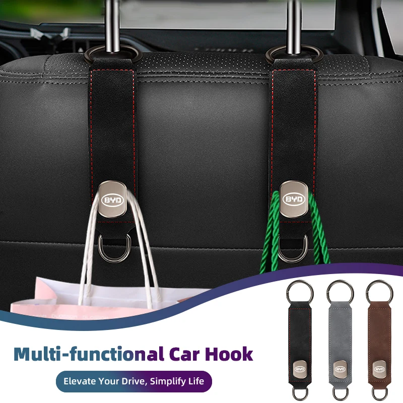 2pc Car Seat Back Hook Hanger Handbag Bracket Interior Accessories For BYD F3 I3 F0 F6 S6 S8 E5 E6 G3 G6 L3 S7 Qing Yuan Max
2pc Car Seat Back Hook Hanger Handbag Bracket Interior Accessories For BYD F3 I3 F0 F6 S6 S8 E5 E6 G3 G6 L3 S7 Qing Yuan Max