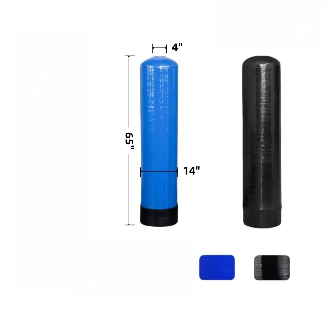 Blue/black Color 125/150Psi 14x65 Inch 4T Frp Water Treatment Tank for Multi-media Water Softener Filter System
Blue/black Color 125/150Psi 14x65 Inch 4T Frp Water Treatment Tank for Multi-media Water Softener Filter System