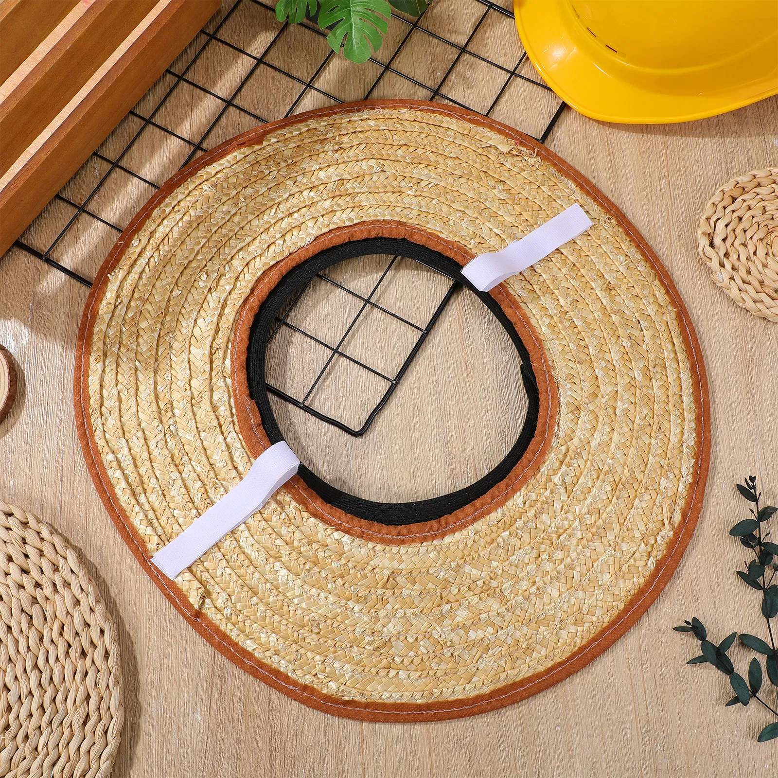 Hard Hat Sun Shade Full Brim Straw Visor Lightweight Breathable Construction Worker Safety Accessory Sun Protection Neck
Hard Hat Sun Shade Full Brim Straw Visor Lightweight Breathable Construction Worker Safety Accessory Sun Protection Neck