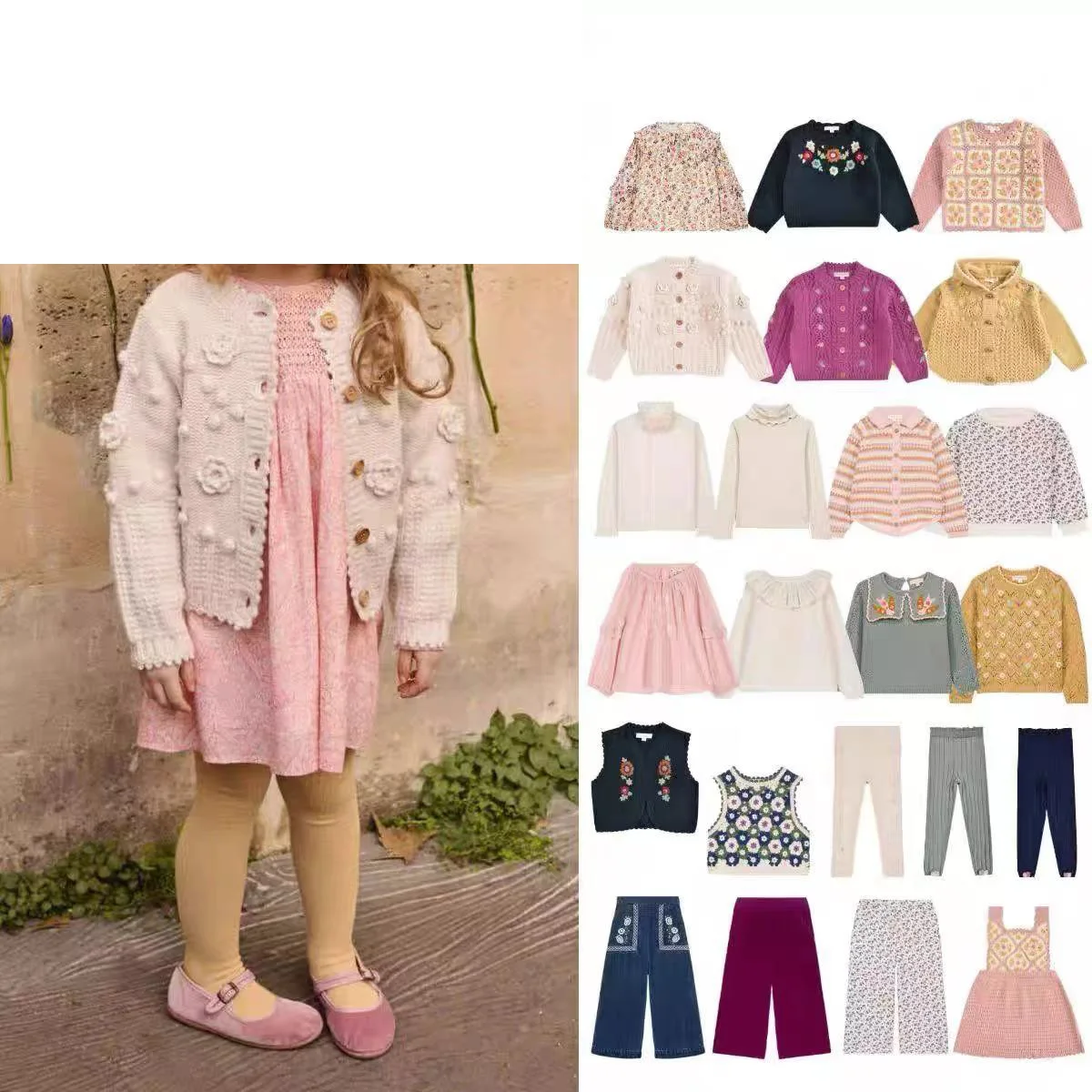 2025 NEW LM Boys Girls Cotton sweater Print children Pants Girls sweaters Sets Flower kids Girl sweater Baby Girl sweaters
2025 NEW LM Boys Girls Cotton sweater Print children Pants Girls sweaters Sets Flower kids Girl sweater Baby Girl sweaters