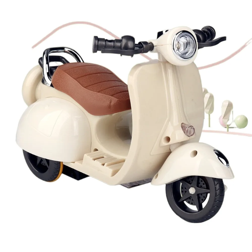 Cute Mini Scooter Toy With Light Retro Design Mini Electric Bike Dazzling Spin Rotatable Doll Motorcycle For Labubu Toy
Cute Mini Scooter Toy With Light Retro Design Mini Electric Bike Dazzling Spin Rotatable Doll Motorcycle For Labubu Toy