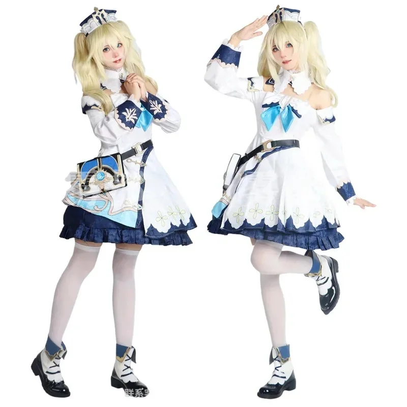U5GG CyBarbara Cosplay Genshin Impact Costume Adult Carnival Uniform Anime Halloween Party Costumes Masquerade Women Game N[B3
U5GG CyBarbara Cosplay Genshin Impact Costume Adult Carnival Uniform Anime Halloween Party Costumes Masquerade Women Game N[B3