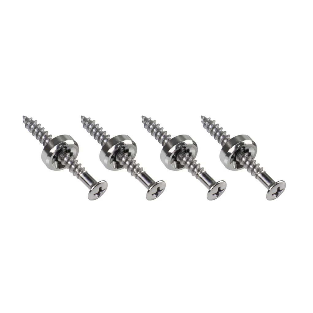 4pcs/Set Metal Chrome Guitar Neck Joint Ferrules Bushings with Screws for Guitar Bass Neck Mounting
4pcs/Set Metal Chrome Guitar Neck Joint Ferrules Bushings with Screws for Guitar Bass Neck Mounting