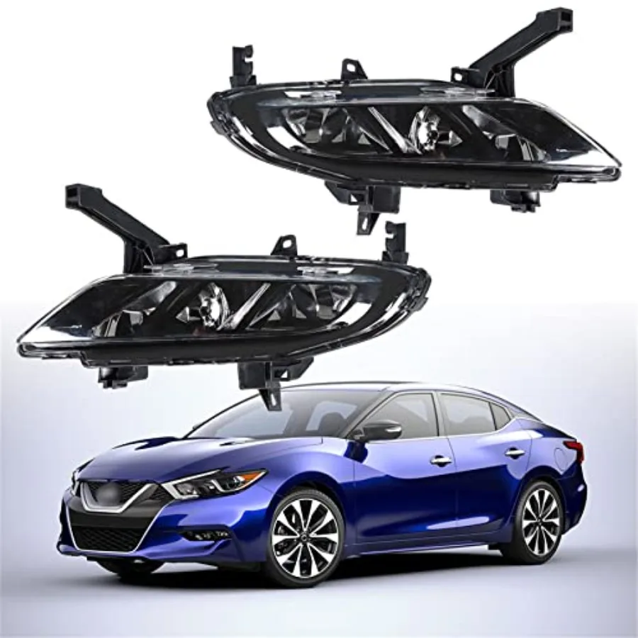 Fog Lights Assembly Replacement for Maxima 2016-2019 Driving Lamps Fog Lights Driver and Passenger Side Black Durable LED Light
Fog Lights Assembly Replacement for Maxima 2016-2019 Driving Lamps Fog Lights Driver and Passenger Side Black Durable LED Light