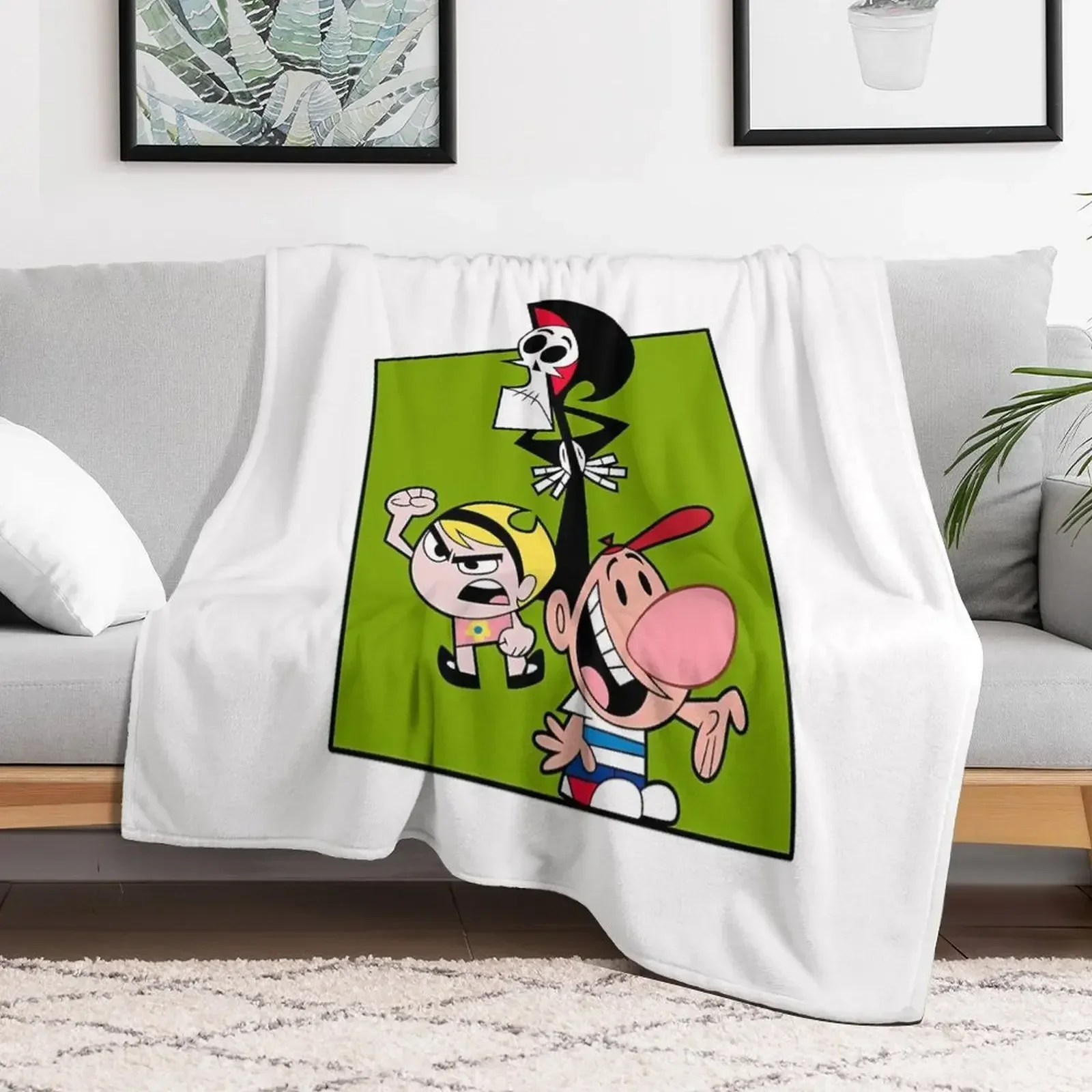 The Grim Adventures of Billy & Mandy Throw Blanket Comforter Heavy Blankets Soft Plaid christmas gifts Blankets
The Grim Adventures of Billy & Mandy Throw Blanket Comforter Heavy Blankets Soft Plaid christmas gifts Blankets