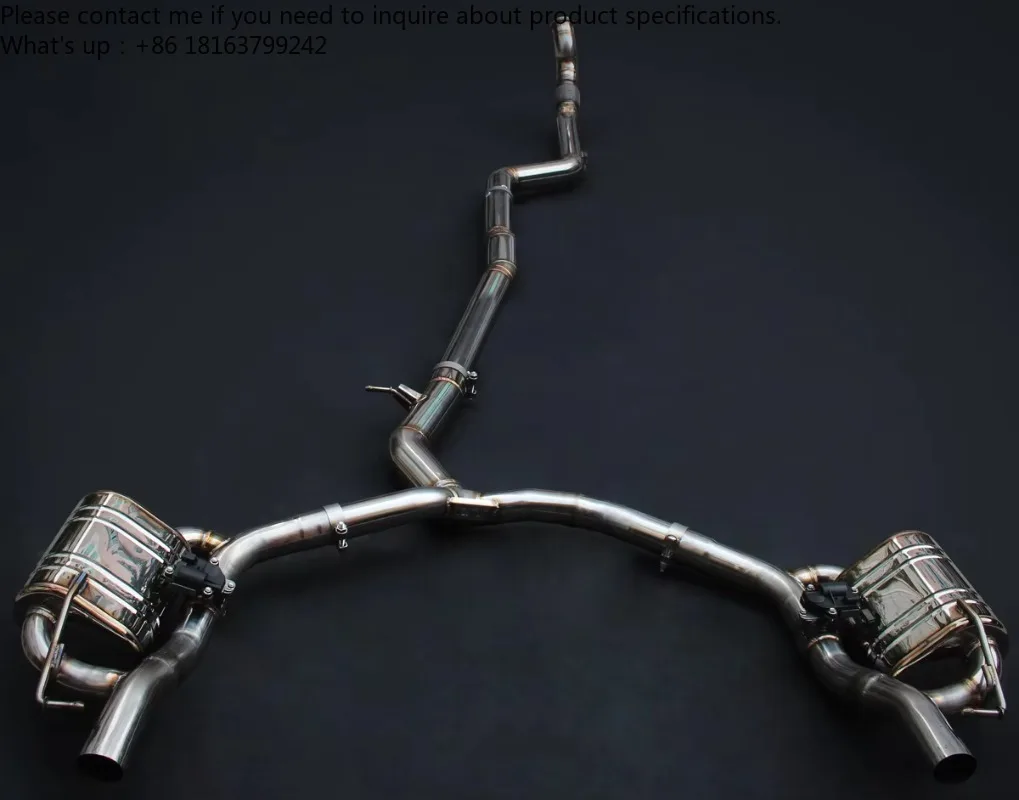 Customized Factory OEM Ss304 Catback Exhaust for Mercedes-Benz AMG GT50/GT53 3.0T 2019-2023 Tuning Valvetronic Muffler Pipes
Customized Factory OEM Ss304 Catback Exhaust for Mercedes-Benz AMG GT50/GT53 3.0T 2019-2023 Tuning Valvetronic Muffler Pipes