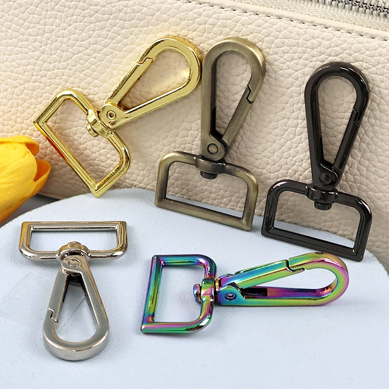 5Pcs 20-50mm Metal Swivel Lobster Clasps Bag Connect Snap Hook Dog Collar Webbing Trigger Clip Buckles DIY Hardware Accessories
5Pcs 20-50mm Metal Swivel Lobster Clasps Bag Connect Snap Hook Dog Collar Webbing Trigger Clip Buckles DIY Hardware Accessories
