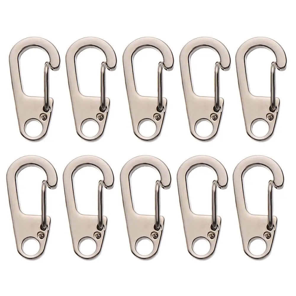 2/4pcs High quality Safety Travel Tools Outdoor Hook D Carabiner Camping Keyring D-Ring Key Chain Spring Clips
2/4pcs High quality Safety Travel Tools Outdoor Hook D Carabiner Camping Keyring D-Ring Key Chain Spring Clips