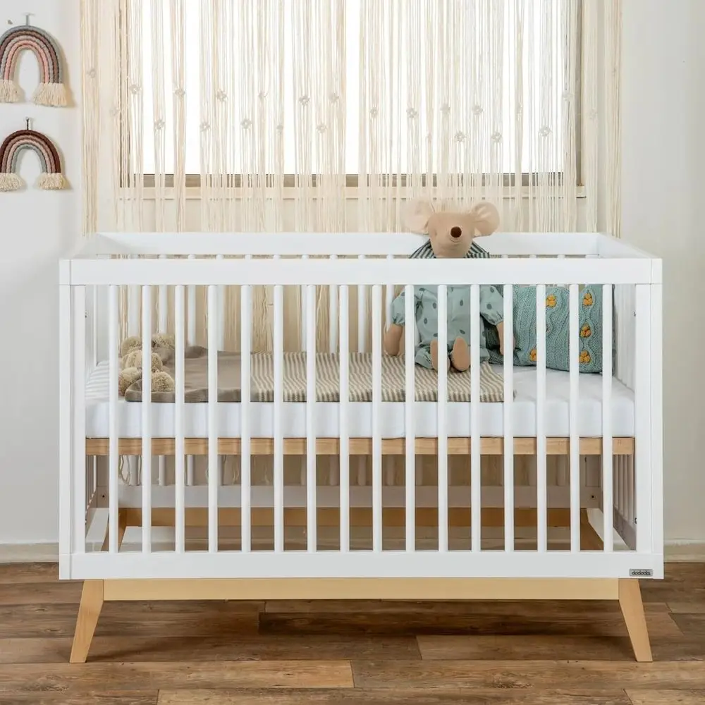 3-in-1 Convertible Wooden Crib to Toddler Bed - Italian Crafted, GREENGUARD Gold Certified, Baby-Safe, 3 Adjustable Heights, Whi
3-in-1 Convertible Wooden Crib to Toddler Bed - Italian Crafted, GREENGUARD Gold Certified, Baby-Safe, 3 Adjustable Heights, Whi
