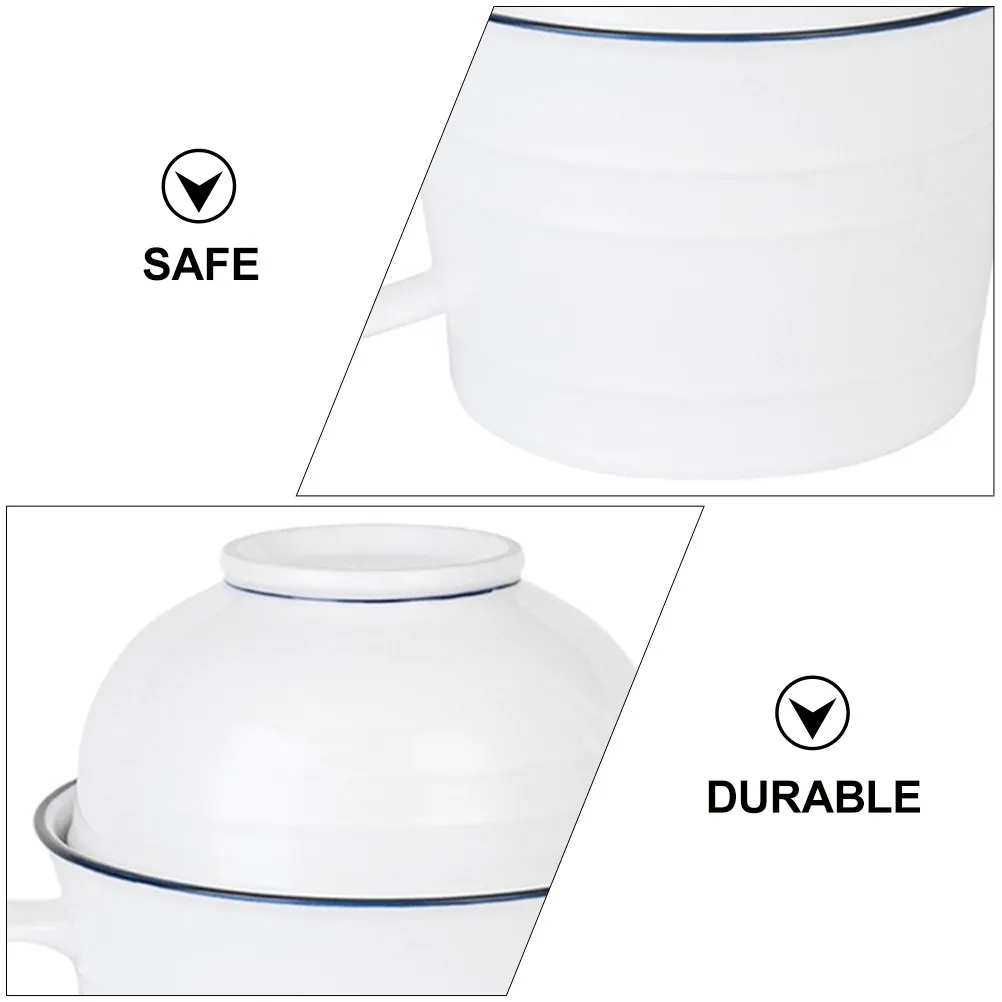 2Pcs Instant Noodles Bowl Ceramic Soup Bowl Japanese Design Food Holder for Bread Pastry Salad Simple Chic Bowls Home Use
2Pcs Instant Noodles Bowl Ceramic Soup Bowl Japanese Design Food Holder for Bread Pastry Salad Simple Chic Bowls Home Use