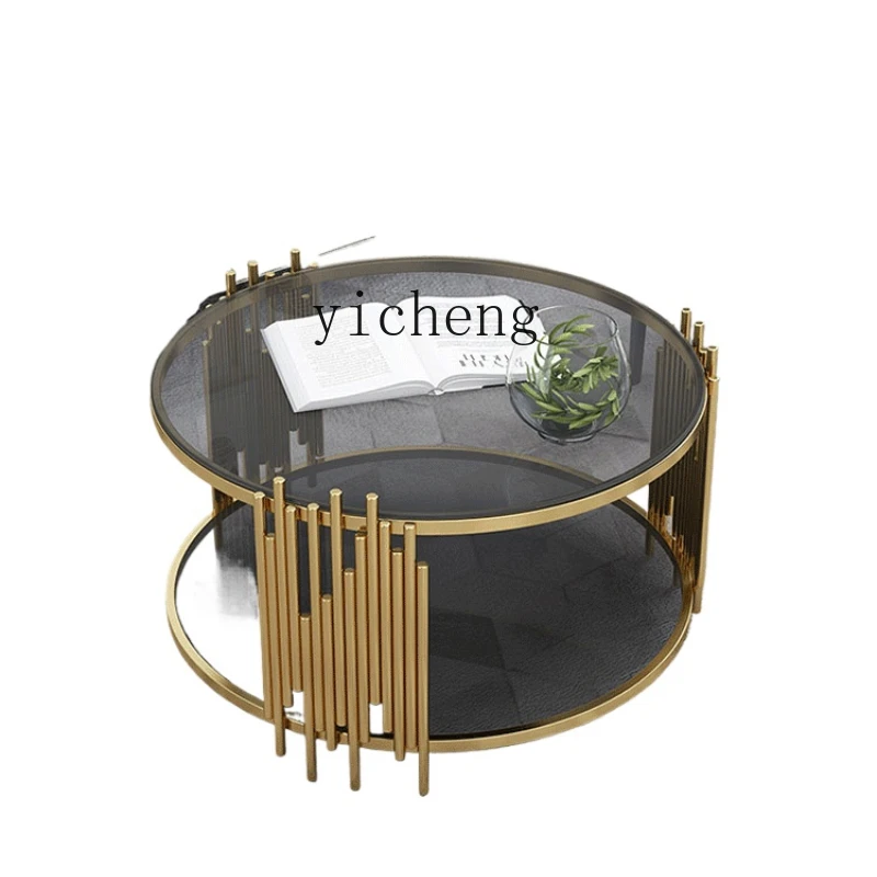 ZK Nordic light luxury rock slab marble coffee table combination modern living room round creative home coffee table simple
ZK Nordic light luxury rock slab marble coffee table combination modern living room round creative home coffee table simple