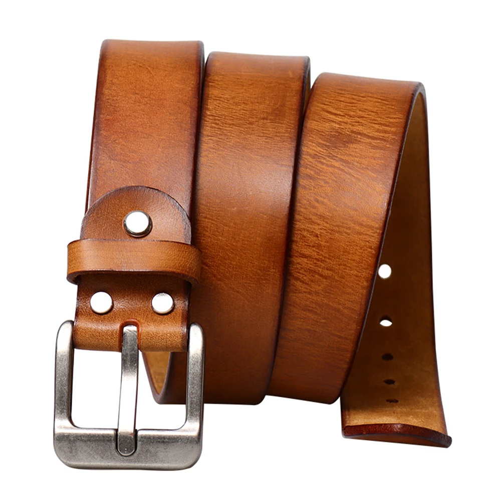 WESTBULL Men's Vintage Pin Buckle 3.8CM Top Brown Leather Belt Man Jeans Cowboy Joker Leisure Strap
WESTBULL Men's Vintage Pin Buckle 3.8CM Top Brown Leather Belt Man Jeans Cowboy Joker Leisure Strap