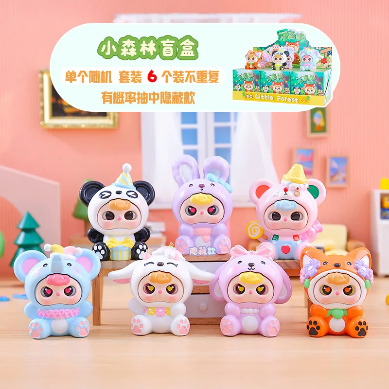 Wholesale Q-Meng Cartoon Cute Pets Little Forest Trendy Surprise Blind Box Resin Craft Rabbit Panda Desktop Decorations
Wholesale Q-Meng Cartoon Cute Pets Little Forest Trendy Surprise Blind Box Resin Craft Rabbit Panda Desktop Decorations