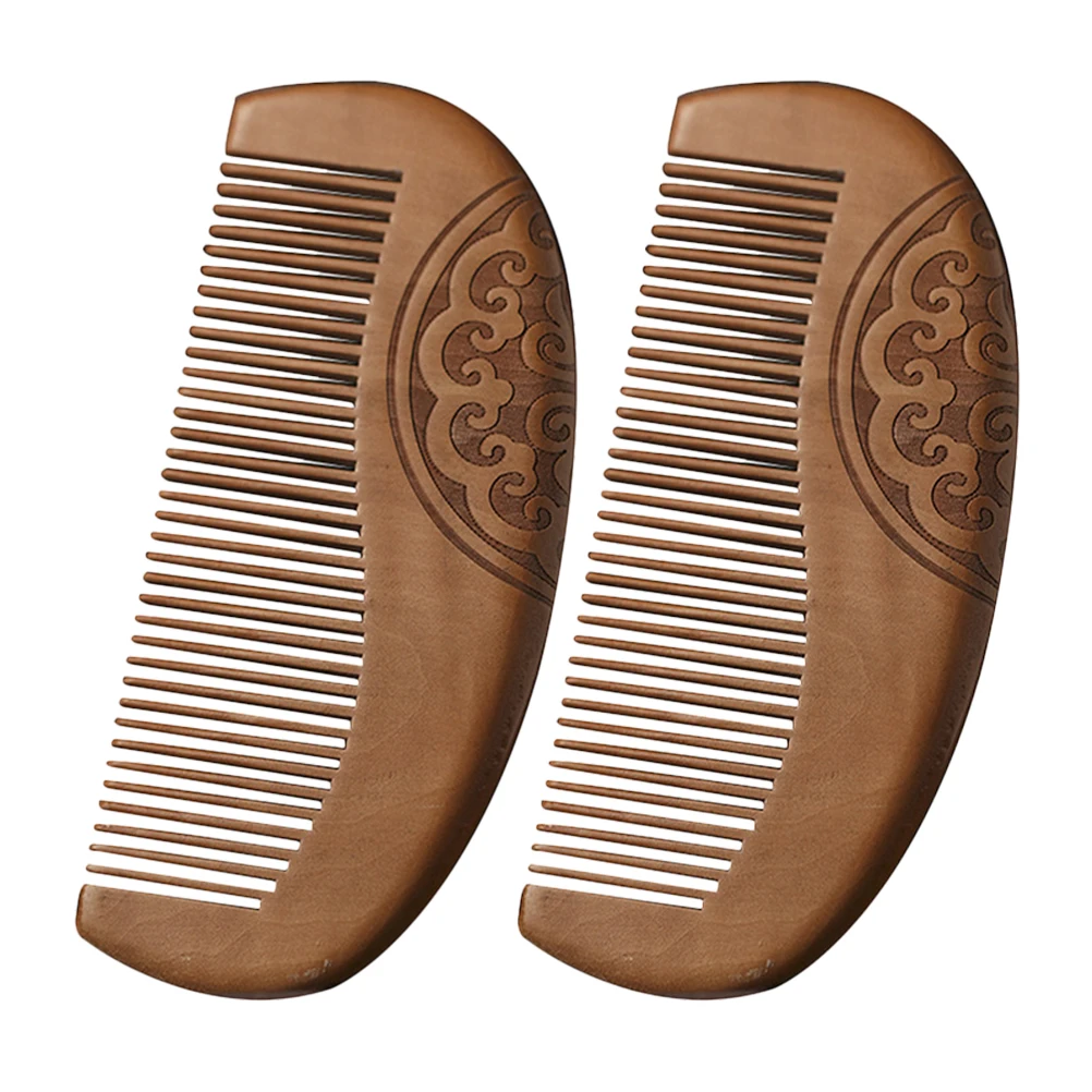 2pcs Wooden Combs Chinese Style Detangler Travel Hair Comb For Women Men Solid Wood Thick Curly Hair Portable Household Outdoor
2pcs Wooden Combs Chinese Style Detangler Travel Hair Comb For Women Men Solid Wood Thick Curly Hair Portable Household Outdoor