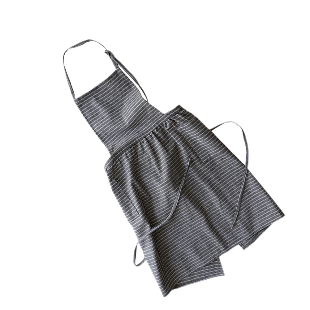 1pc Women Kitchen Apron Cotton Linen Sleeveless Apron Thin Breathable Cooking Apron for Women Girls (Coffee Stripe Style)
1pc Women Kitchen Apron Cotton Linen Sleeveless Apron Thin Breathable Cooking Apron for Women Girls (Coffee Stripe Style)