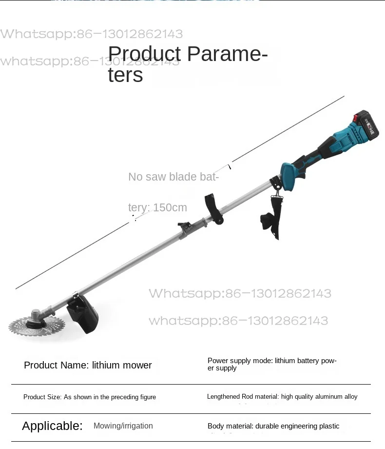 Courtyard multifunctional lithium battery lawn mower, household electric wireless lawn mower
Courtyard multifunctional lithium battery lawn mower, household electric wireless lawn mower
