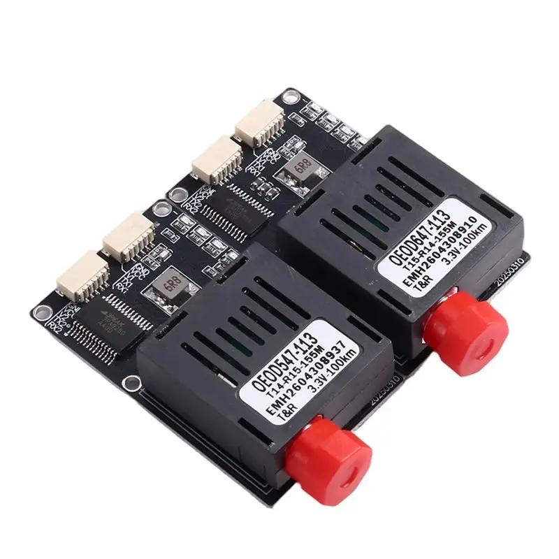B50B-100KM TTL Optical Transceiver Module Kit TX RX DC 5.5-26V Optical Terminal Equipment Drone-Specific
B50B-100KM TTL Optical Transceiver Module Kit TX RX DC 5.5-26V Optical Terminal Equipment Drone-Specific